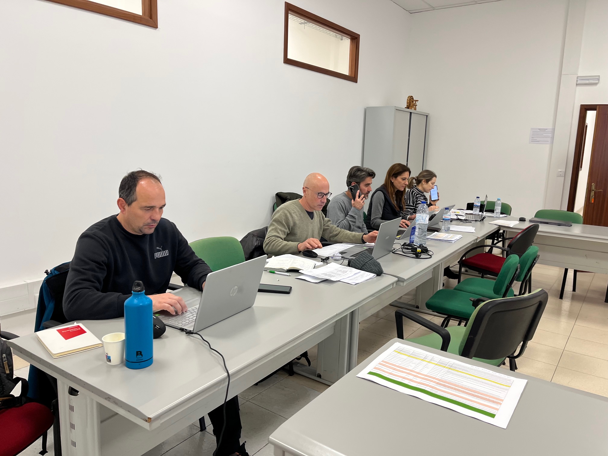 Estrutura local de missão para responder aos efeitos da tempestade