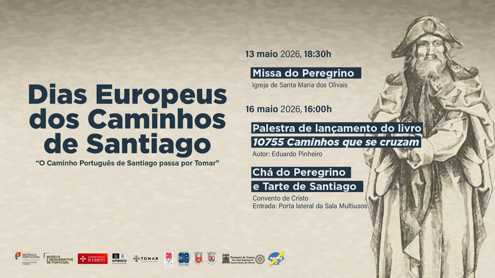Dias Europeus dos Caminhos - 13 a 16 maio