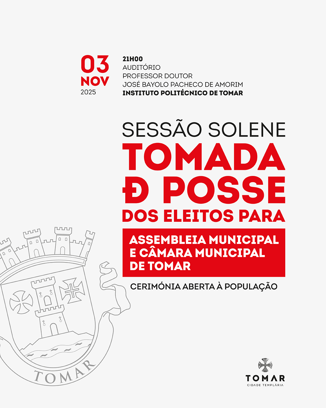 banner tomada de posse