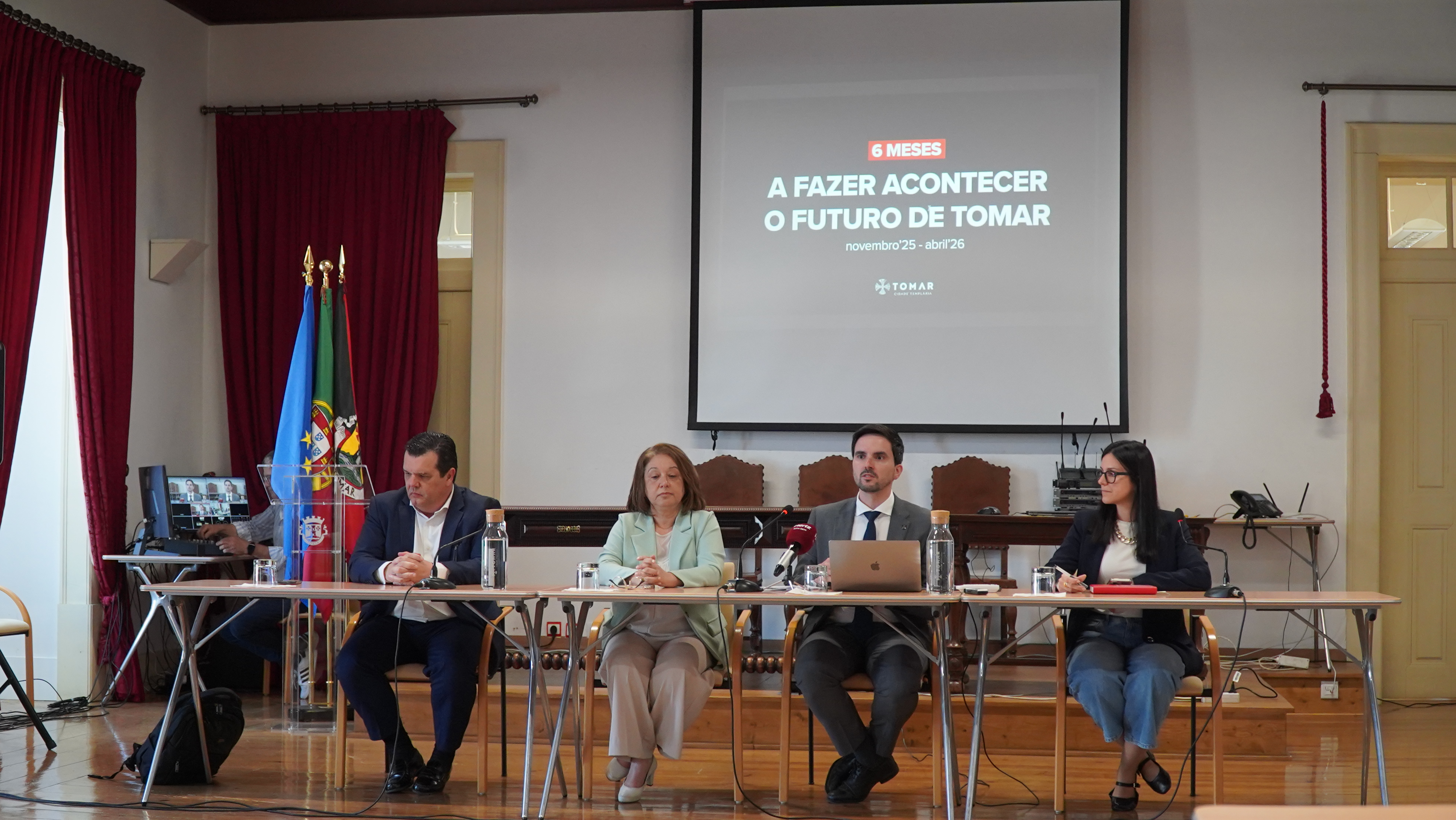 Câmara Municipal de Tomar apresenta balanço dos primeiros seis meses com 100 medidas concretizadas