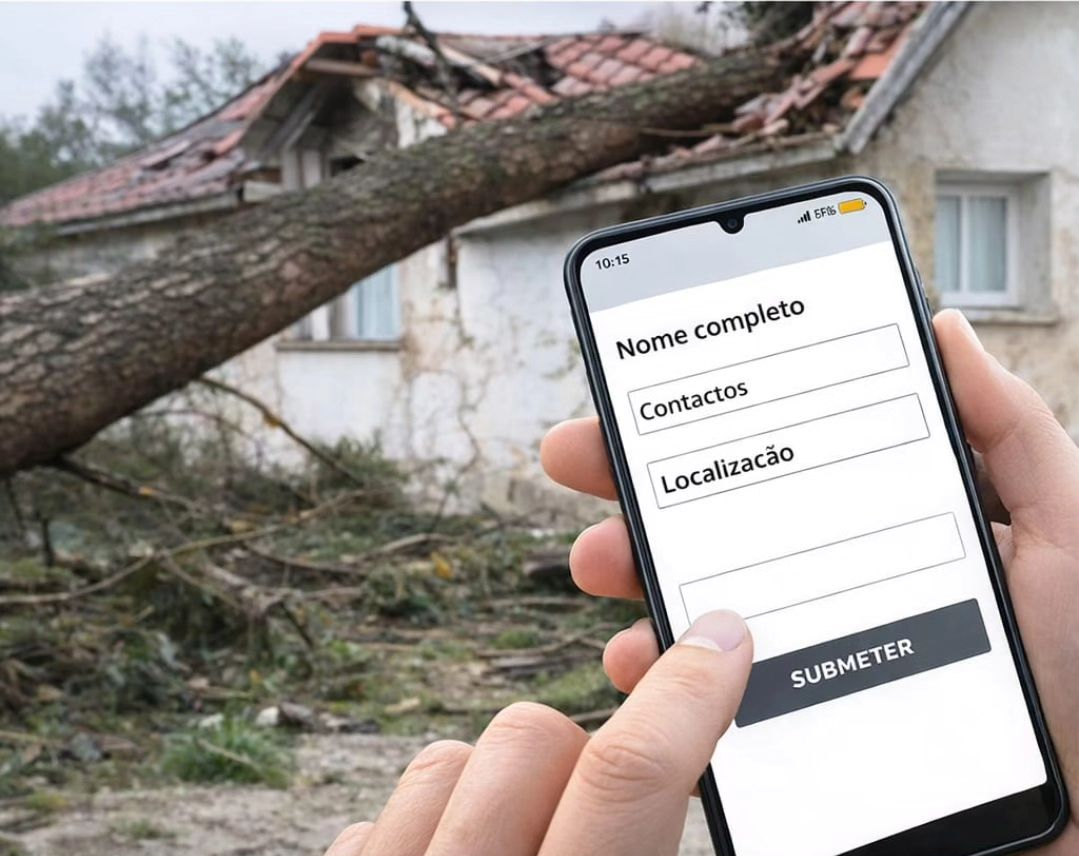 Município de Tomar disponibiliza formulário online para reportar danos causados pela depressão Kristin
