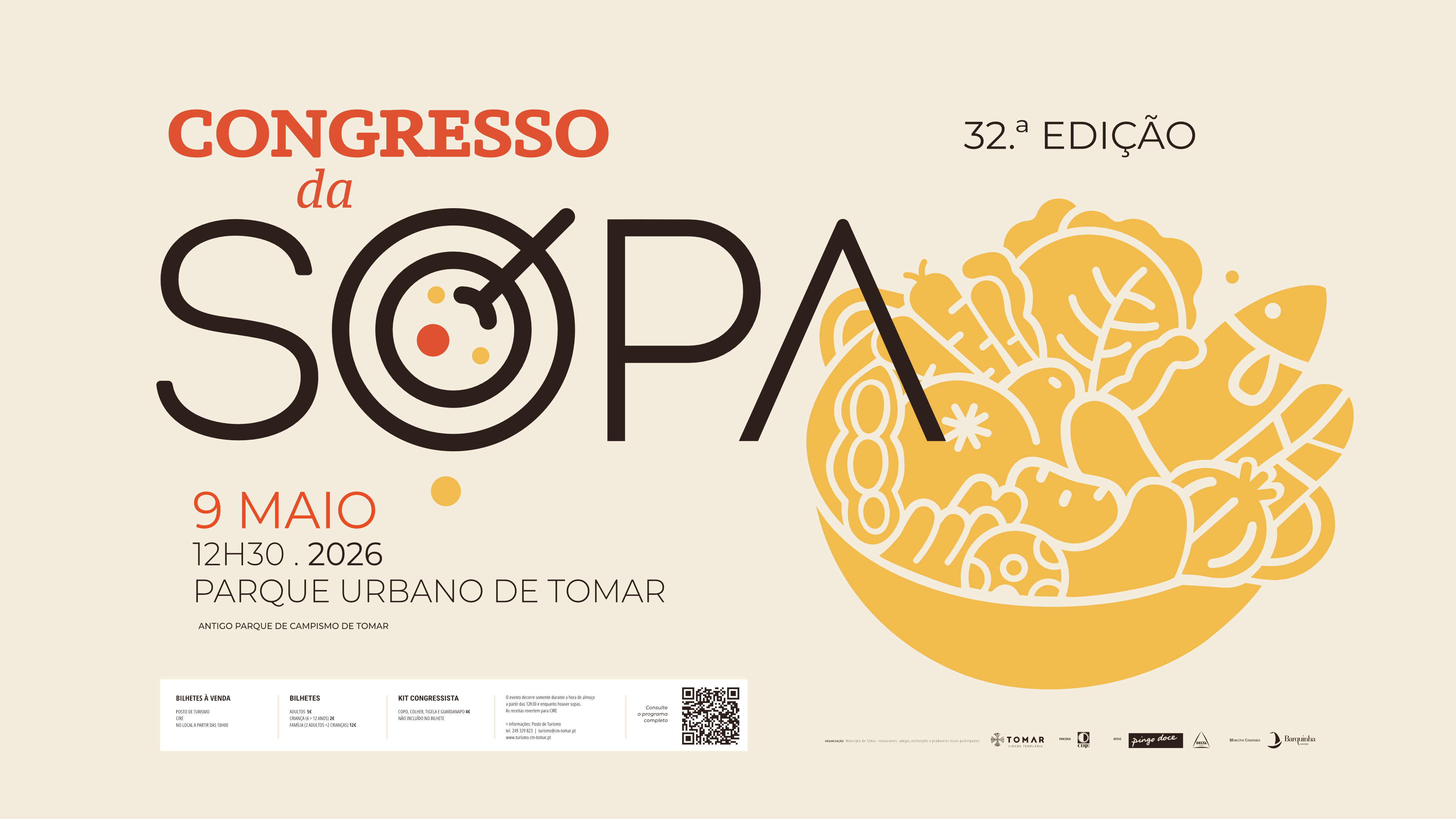 Congresso da Sopa regressa com nova localização no Parque Urbano