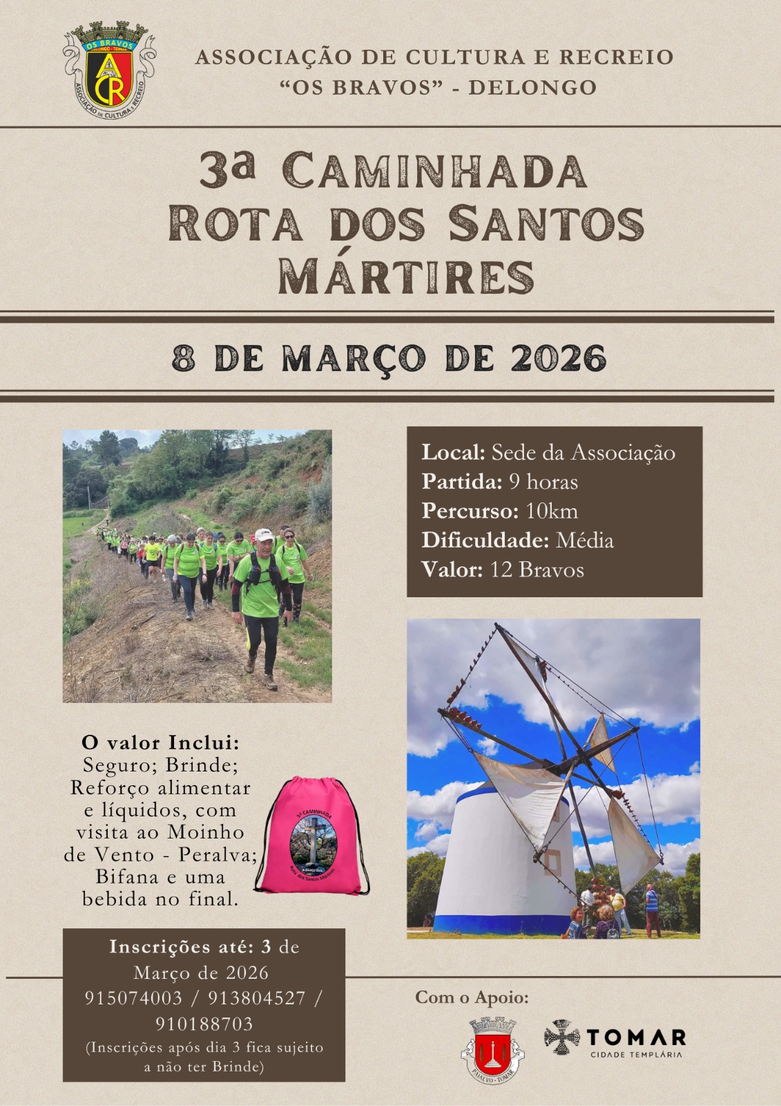 CaminhadaRotaSantosMartires