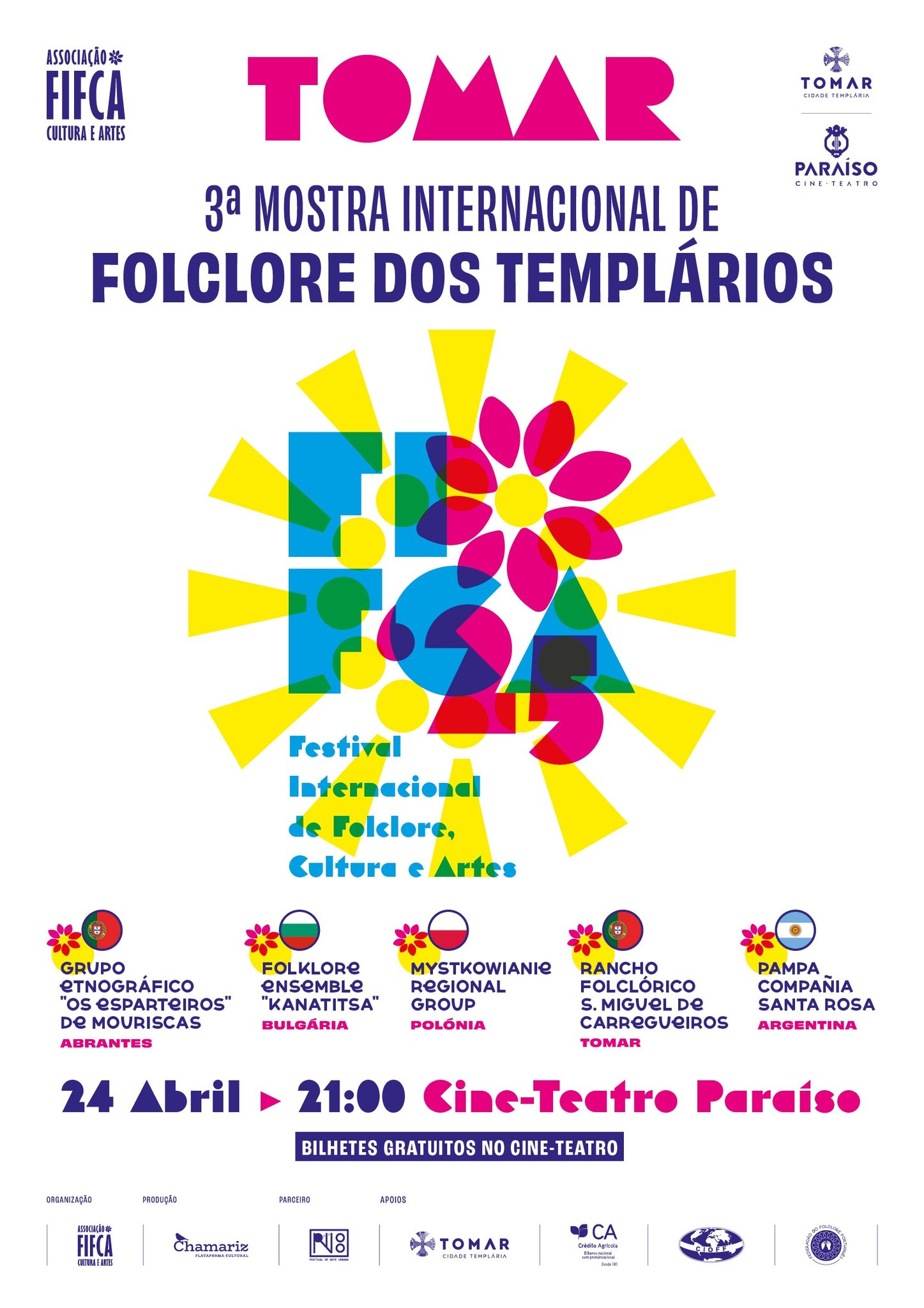 FIFCA’25 | 3.ª Mostra Internacional de Folclore dos Templários