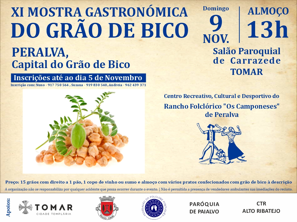 X Mostra Gastronómica do Grão de Bico