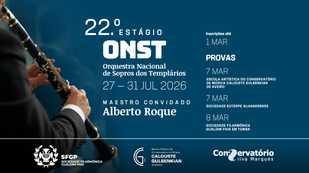 Concerto do 22º Estágio da Orquestra Nacional de Sopros dos Templários