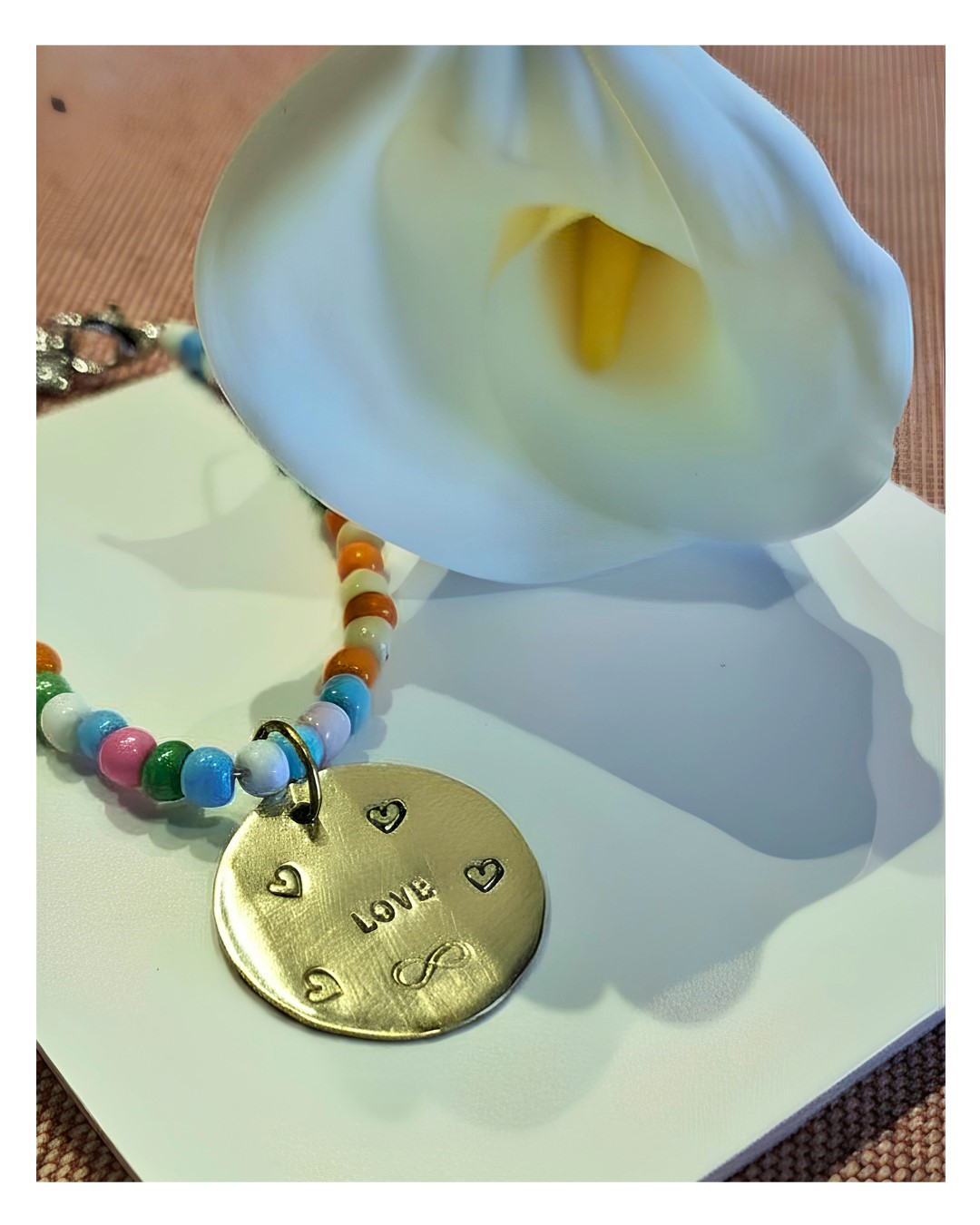 Workshop medalha para o Dia da Mãe