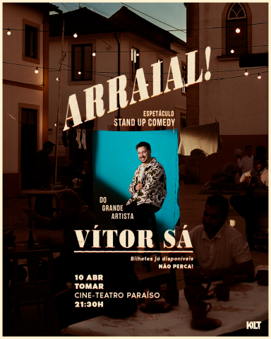 Arraial, com Vítor Sá