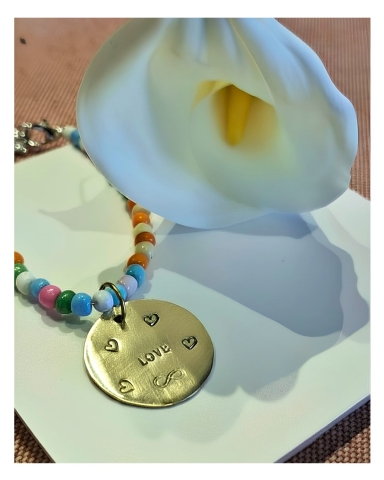 Workshop medalha para o Dia da Mãe